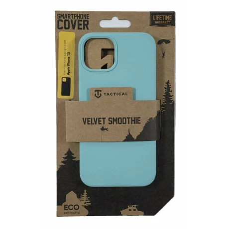 Husa iPhone 13 Tactical Velvet Smoothie Turcoaz