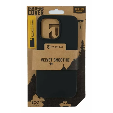 Husa iPhone 14 Pro Max Tactical Velvet Smoothie Negru
