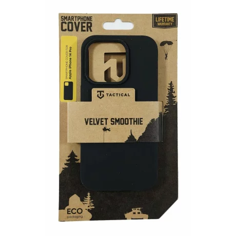 Husa iPhone 14 Pro Tactical Velvet Smoothie Negru