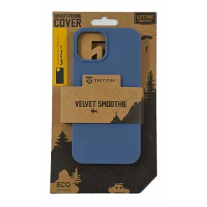 Husa iPhone 14 Tactical Velvet Smoothie Albastru