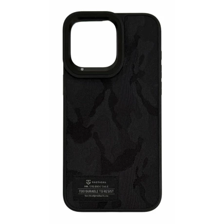 Husa iPhone 15 Pro Max Tactical Camo Troop Negru