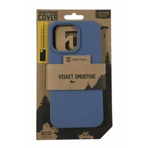 Husa iPhone 15 Pro Max Tactical Velvet Smoothie Albastru