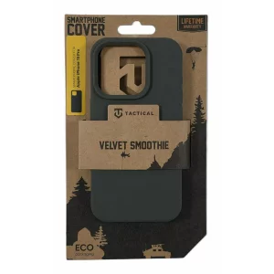 Husa iPhone 15 Pro Tactical Velvet Smoothie Gri Inchis