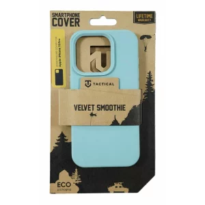 Husa iPhone 15 Pro Tactical Velvet Smoothie Turcoaz