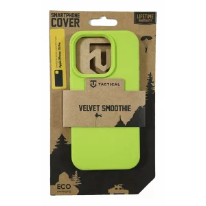 Husa iPhone 15 Pro Tactical Velvet Smoothie Verde