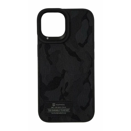 Husa iPhone 15 Tactical Camo Troop Negru