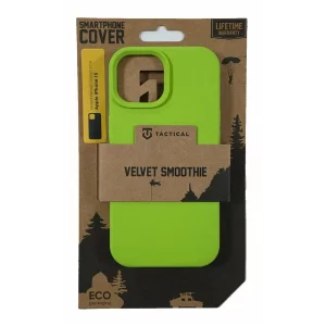 Husa iPhone 15 Tactical Velvet Smoothie Verde