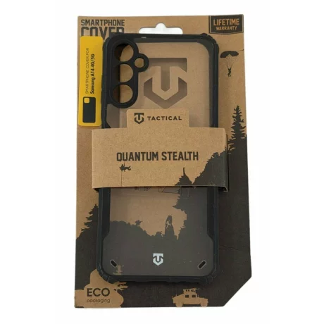 Husa Samsung A145/ A146 Galaxy A14 4G/ 5G Tactical Quantum Stealth Transparent/ Negru
