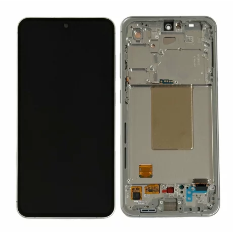 Ecran Samsung S721 Galaxy S24 FE White Preasamblat (Service Pack)