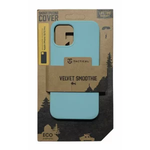 Husa iPhone 12/ iPhone 12 Pro Tactical Velvet Smoothie Turcoaz