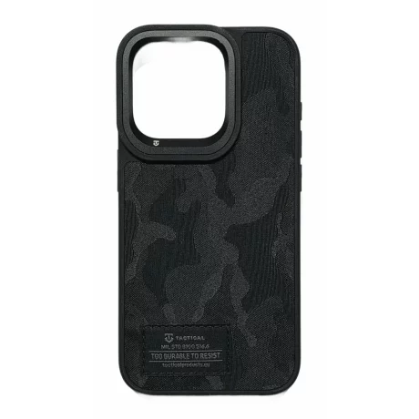 Husa iPhone 15 Pro Tactical Camo Troop Negru