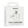 Casti Compatibile pentru Samsung Stereo HF AKG Mufa Type-C Albe
