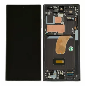 Ecran Samsung S918 Galaxy S23 Ultra 5G Phantom Black (Negru) (Service Pack)