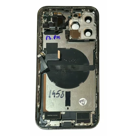 Carcasa (Body) completa iPhone 13 Pro Max Black Grade 10 (din dezmembrari)