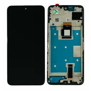Ecran Compatibil pentru Honor X7b 4G/ Honor 90 Smart Negru CU RAMA