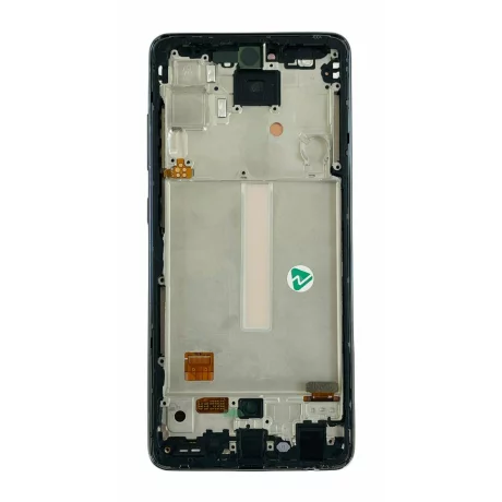 Ecran Compatibil pentru Samsung A525 4G/ A526B 5G Galaxy A52 2021 Negru OLED CU RAMA
