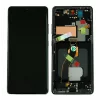 Ecran Compatibil pentru Samsung G998 Galaxy S21 Ultra 5G Phantom Black OLED CU RAMA