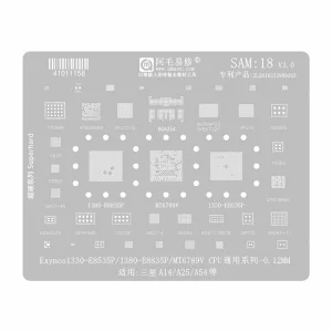 Sita/Sablon BGA reballing AMAOE Samsung V18