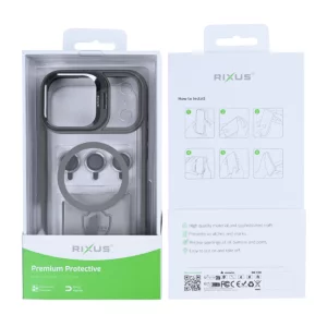 Husa iPhone 17 Pro Max Rixus Magsafe Gri