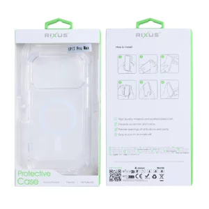 Husa iPhone 17 Pro Max Rixus MagSafe Transparenta