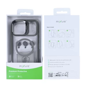 Husa iPhone 17 Pro Rixus Magsafe Gri
