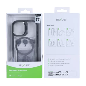 Husa iPhone 17 Rixus Magsafe Gri