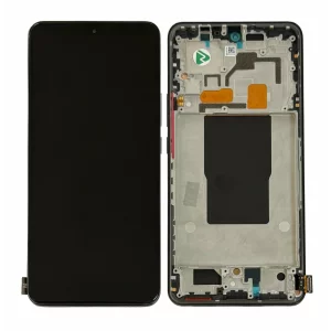 Ecran Compatibil pentru Xiaomi 12T / 12T Pro 5G 2022 Negru CU RAMA
