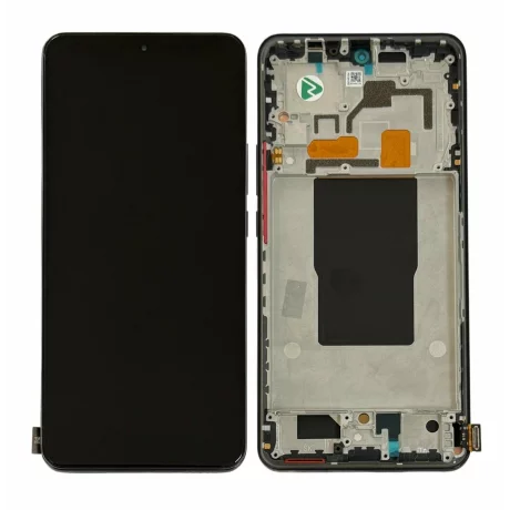 Ecran Compatibil pentru Xiaomi 12T / 12T Pro 5G 2022 Negru CU RAMA