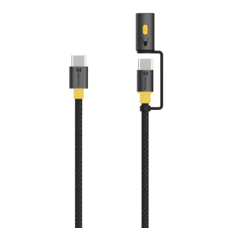 Tactical Stinger Cablu Date si Incarcare USB-C/ USB-C Negru 1.5M