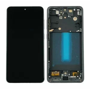 Ecran Compatibil pentru Samsung G990 Galaxy S21 FE 5G Graphite OLED CU RAMA