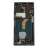 Ecran Compatibil pentru Samsung S908 Galaxy S22 Ultra 5G Phantom Black OLED CU RAMA