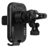 Incarcator Auto Wireless Magnetic si Suport Telefon Negru 15W Negru