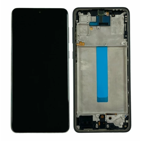 Ecran Compatibil pentru Samsung A336 Galaxy A33 5G Black (Negru) OLED CU RAMA