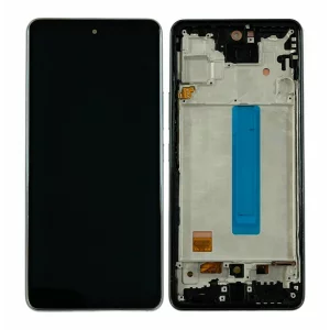 Ecran Compatibil pentru Samsung A536 Galaxy A53 5G Awesome Black (Negru) OLED CU RAMA