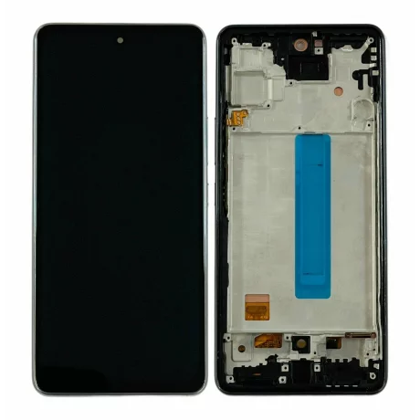 Ecran Compatibil pentru Samsung A536 Galaxy A53 5G Awesome Black (Negru) OLED CU RAMA