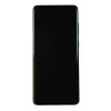 Ecran Compatibil pentru Samsung G985/ G986 Galaxy S20 Plus 4G/ 5G Cosmic Black OLED CU RAMA