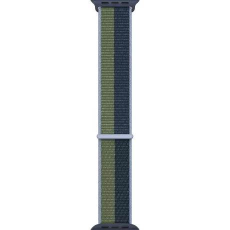 Curea Apple Watch Sport Loop, 41mm, Abyss Blue/Moss Green