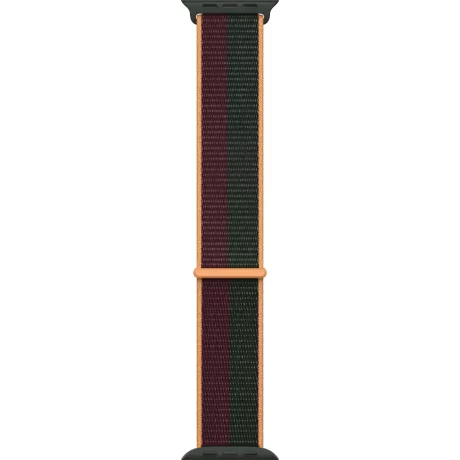 Curea Apple Watch Sport Loop, 41mm, Dark Cherry/Forest Green