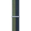 Curea Apple Watch Sport Loop, 45mm, Abyss Blue/Moss Green