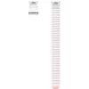 Curea Samsung Fabric Band One Click 20mm S/ M Pink White