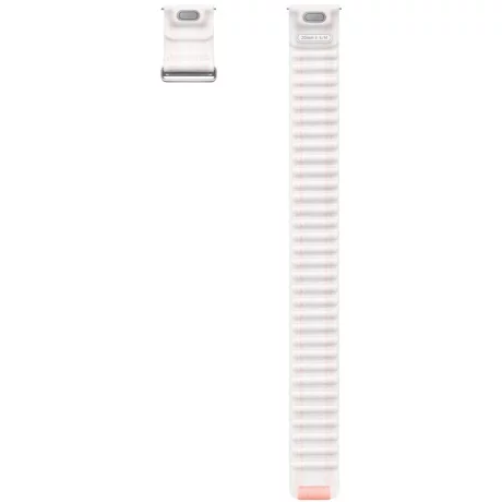 Curea Samsung Fabric Band One Click 20mm S/ M Pink White