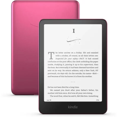 Ebook Reader Amazon Kindle Paperwhite Signature Edition WiFi (Gen 12) 2024, 7 Inch, 32GB, Raspberry