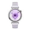 Smartwatch Huawei Watch GT 6, 41mm, Stainless Steel Case, Curea Purple Fluoroelastome
