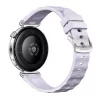 Smartwatch Huawei Watch GT 6, 41mm, Stainless Steel Case, Curea Purple Fluoroelastome