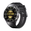 Smartwatch Huawei Watch GT 6 Pro, 46mm, Black Titanium Alloy Case, Curea Black Fluoroelastomer