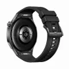 Smartwatch Huawei Watch GT 6 Pro, 46mm, Black Titanium Alloy Case, Curea Black Fluoroelastomer