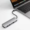 Hub Portable Fixed Usb-C 7 in 1