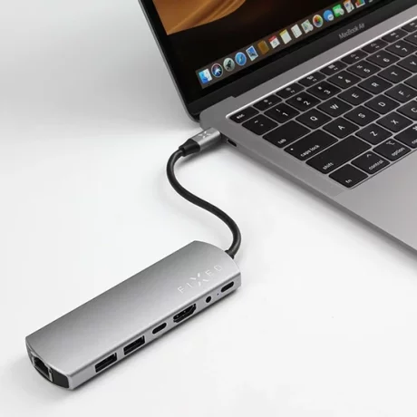 Hub Portable Fixed Usb-C 7 in 1