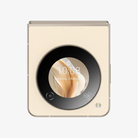 Telefon mobil ZTE nubia Flip 5G, 512GB 12GB RAM, Dual Sim, Sunshine Gold