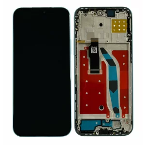 Ecran Compatibil pentru Honor X8b/ 200 Lite 5G Albastru CU RAMA